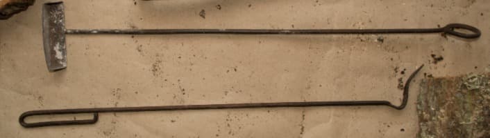 focus sur un tisonnier