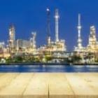 vue sur une centrale pétrolière