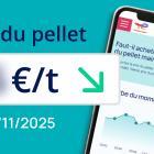prix pellets 4 novembre