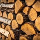 Bûches de bois de chauffage