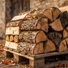 Stock de bois de chauffage