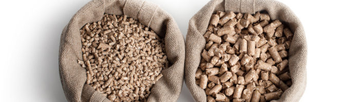 deux sacs de pellets