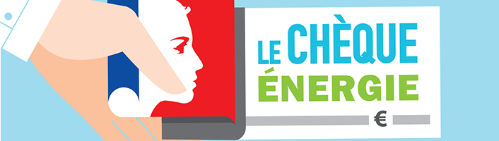 vignette main tenant un chèque énergie avec une marianne