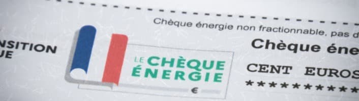 focus sur un chèque énergie