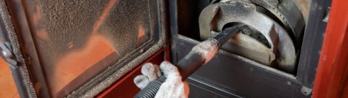 nettoyage d'un poêle