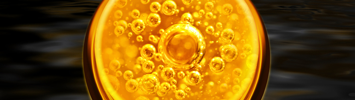 focus sur du lubrifiant jaune