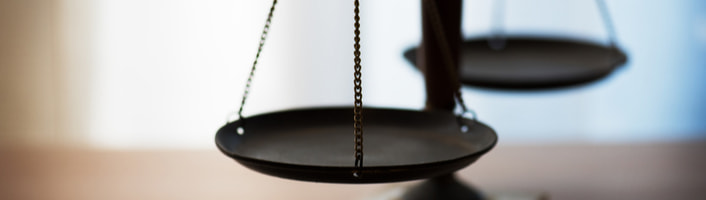focus sur une balance
