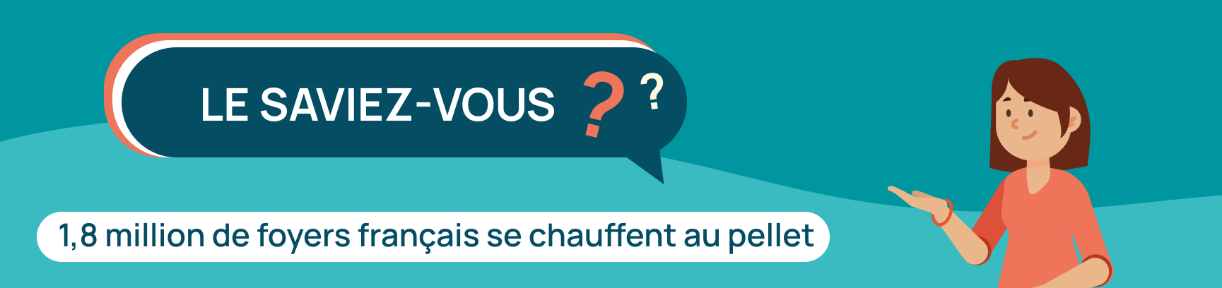 vignette présentant les français qui se chauffent au pellet de bois