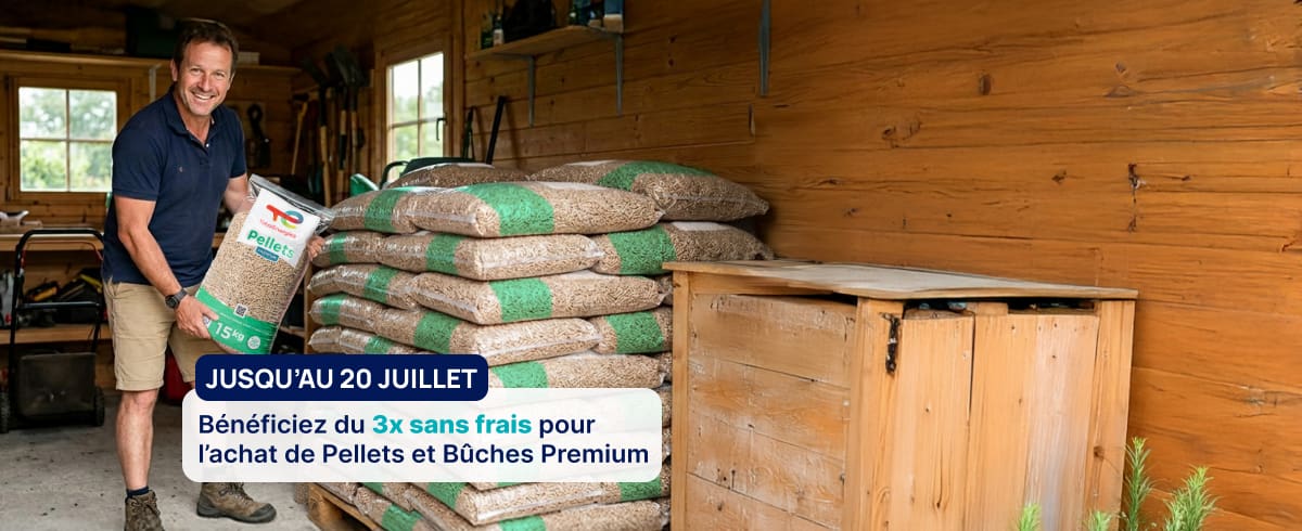 homme dans son garage
